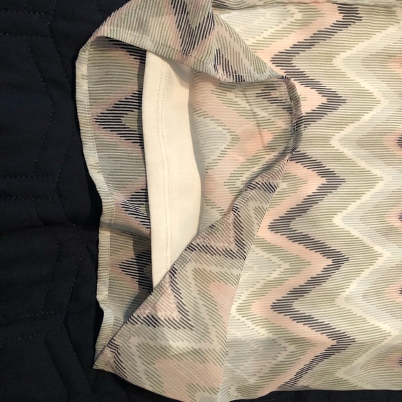 Grey pink and cream patterned Jumpsuit - Picture 3 of 5